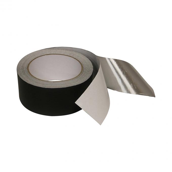 マットの黒い高温テープ、アルミ ホイル テープ ライト マスク ホイル