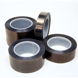中国 焦げ付き防止の突き出されたPTFEのフィルム高温テープ、シリコーンの付着力の灰色色のテフロン テープ サプライヤー