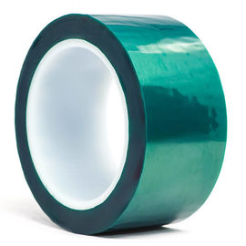 中国 3Mのシリコーンの接着剤が付いている8992緑ポリエステル高温テープ、保護テープ、深緑色色 サプライヤー