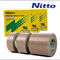 Nitto 973ULシリコーンの接着剤が付いている高温PTFEのテフロン ガラス繊維テープ サプライヤー