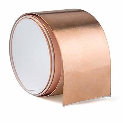 中国 銅箔テープ | 高導電性 | EMI/RFIシールド | 厚さ0.06mm | 導電性接着剤付き サプライヤー