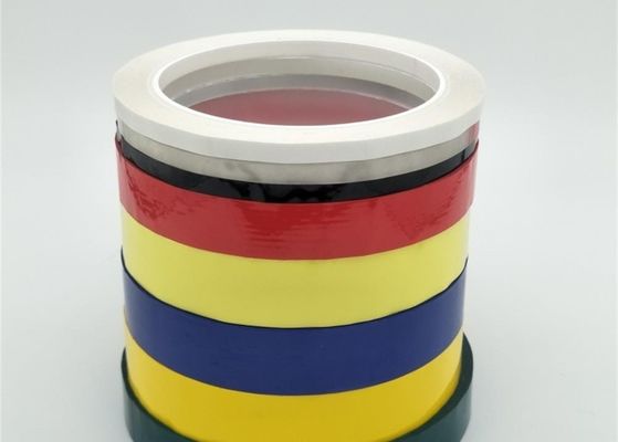 マイラーテープ | ポリエステルコーティング、アクリル接着剤 | 絶縁テープ | 赤 | 黄 サプライヤー