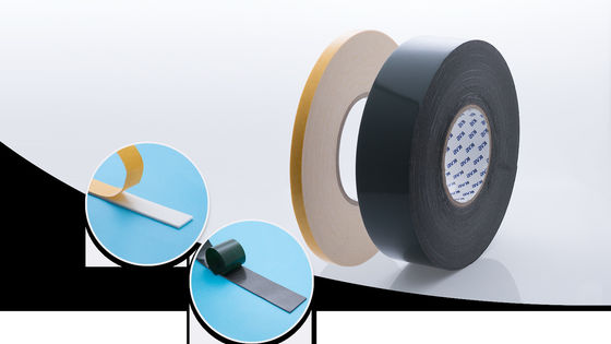 PEフォームテープ | 厚さ1.0mm | 黒/白 | 両面 | 取り付け・接合用 サプライヤー