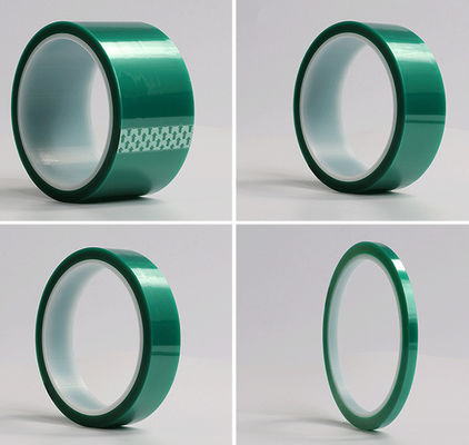 PETグリーンテープ | 高温マスキング | 0.06mm/0.09mm | シリコーン接着剤 サプライヤー
