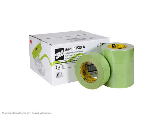 3M Scotch 233+ | Green Crepe Paper | 0.17 mm | 121 °C for 30 min | Collision Repair Grade サプライヤー