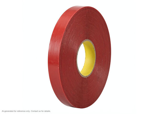 3M VHB 4910 | 1.0 mm Solid Acrylic Foam | Clear | Red PE Liner | 960 kg/m³ サプライヤー