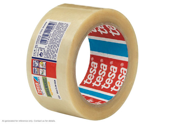 tesa 4124 | 65 µm PVC Film | Natural Rubber | 60 N/cm Tensile | Medium to Heavy Cartons サプライヤー